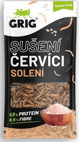 Grig Sušení červíci Sůl 13g