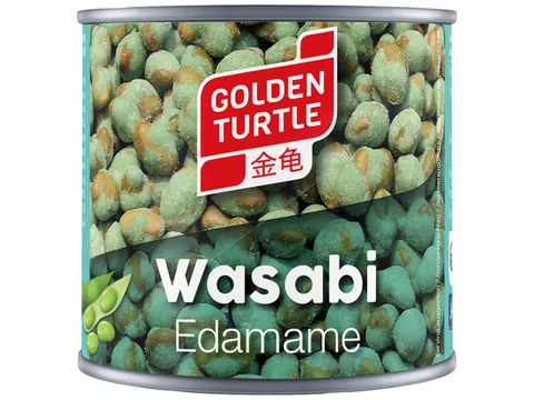 Golden Turtle edamame ve wasabi plech 140g