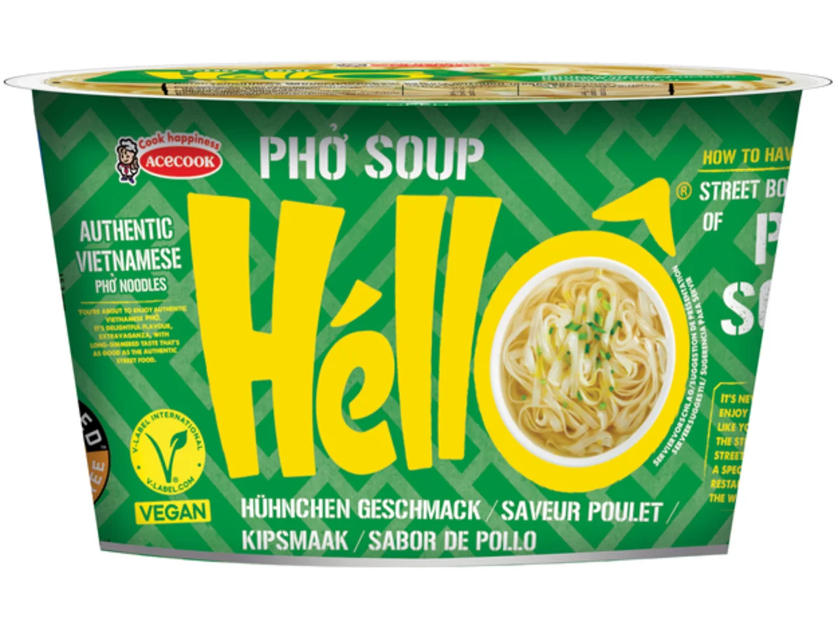 Acecook Hello Pho Wok Zeleninová 70g