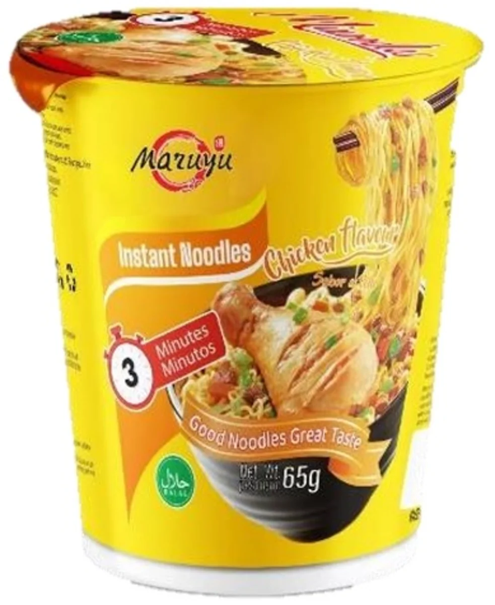 Maruyu instantní nudlová polévka s kuřecí příchutí 65g