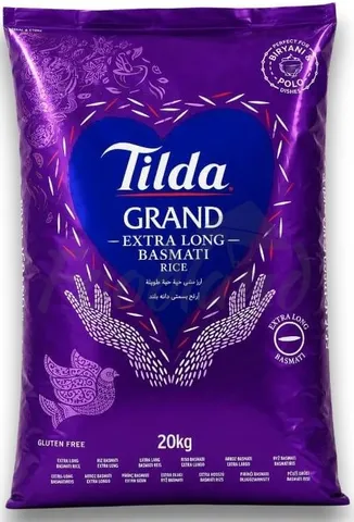 Prémiová basmati rýže extra dlouhá 20kg