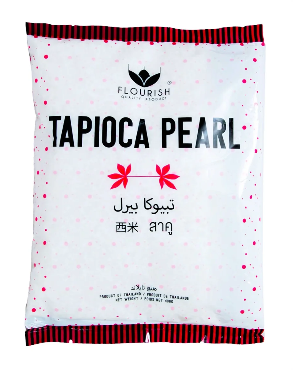 Flourish tapiokové perly malé bílé 400g