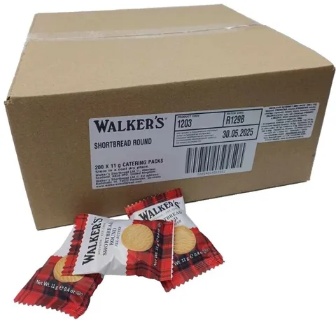 Walkers máslové sušenky catering box 200x11g